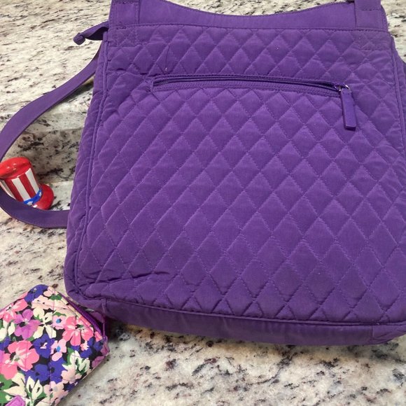 Vera Brandley Messenger Crossbody Bag & Wallet - Picture 2 of 4